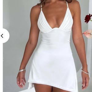 White short dress